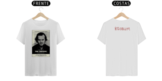Nome do produto Camiseta modelo Quality estampa frente e costas ALUMIADO streetwear urbanwear masculino