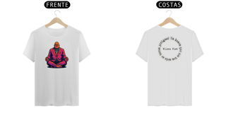 Nome do produto Camiseta modelo Quality estampa frente e costas WILSON FISK BUDA streetwear urbanwear masculino