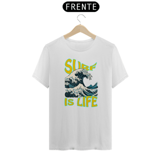 Nome do produto Camiseta modelo Quality estampa frente VIDA SURFISTA streetwear urbanwear masculino