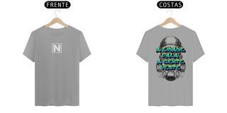 Nome do produto Camiseta modelo Quality estampa frente e costas NOXTRA MASCARA streetwear urbanwear masculino