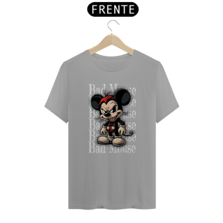 Nome do produto Camiseta modelo Quality estampa frente BAD MOUSE streetwear urbanwear masculino