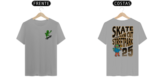 Nome do produto Camiseta modelo Quality estampa frente e costas ALIEN SKATER streetwear urbanwear masculino