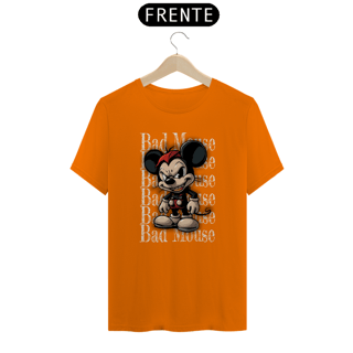 Nome do produto Camiseta modelo Quality estampa frente BAD MOUSE streetwear urbanwear masculino