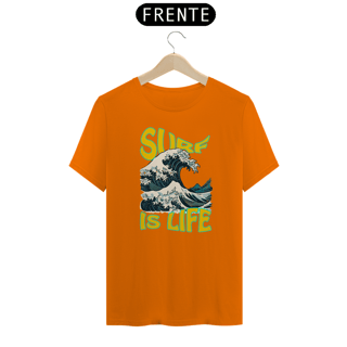 Nome do produto Camiseta modelo Quality estampa frente VIDA SURFISTA streetwear urbanwear masculino