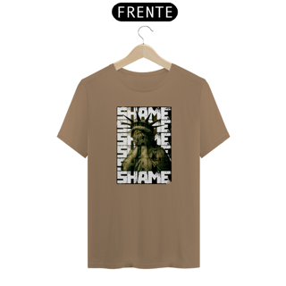 Nome do produto Camiseta modelo Prime estampa frente VERGONHA LIBERAL streetwear urbanwear unisex