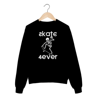 Nome do produto Moletom modelo Prime estampa frente SKATE 4EVER streetwear urbanwear masculino unisex