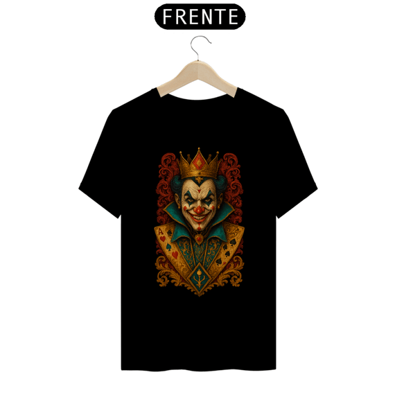 Camiseta modelo Quality estampa frente JOKER streetwear urbanwear masculino
