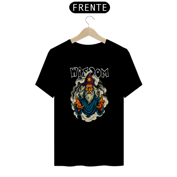 Camiseta modelo Quality estampa frente MAGIC MISTERY streetwear urbanwear masculino