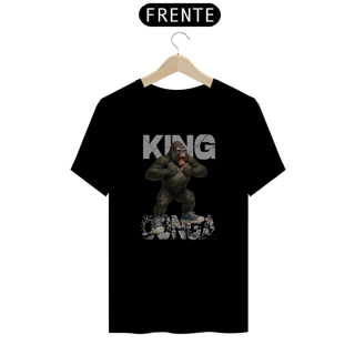 Nome do produto Camiseta modelo Quality estampa frente KING KONGA streetwear urbanwear masculino