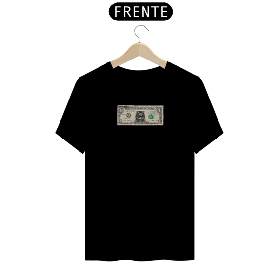 Camiseta modelo Quality estampa frente MONEY FOR NOTHING streetwear urbanwear masculino