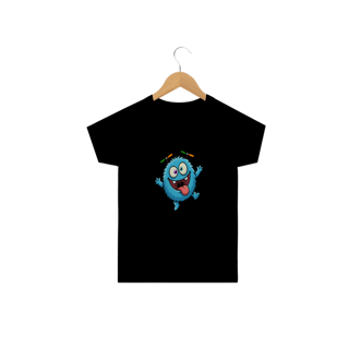Nome do produto Camiseta infantil - Monstro Maluquinho - Clássica