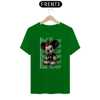 Nome do produto Camiseta modelo Quality estampa frente BAD MOUSE streetwear urbanwear masculino