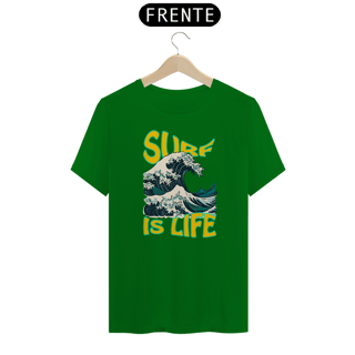 Nome do produto Camiseta modelo Quality estampa frente VIDA SURFISTA streetwear urbanwear masculino