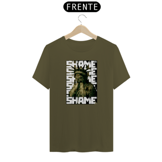 Nome do produto Camiseta modelo Prime estampa frente VERGONHA LIBERAL streetwear urbanwear unisex