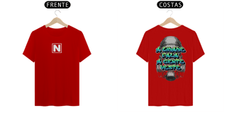 Nome do produto Camiseta modelo Quality estampa frente e costas NOXTRA MASCARA streetwear urbanwear masculino