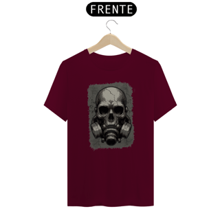 Nome do produto Camiseta modelo Quality estampa frente MASCARA DE GÁS streetwear urbanwear masculino