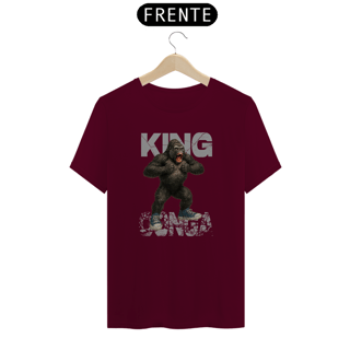 Nome do produto Camiseta modelo Quality estampa frente KING KONGA streetwear urbanwear masculino