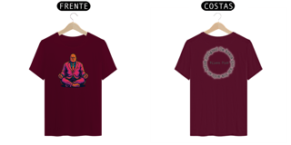 Nome do produto Camiseta modelo Quality estampa frente e costas WILSON FISK BUDA streetwear urbanwear masculino