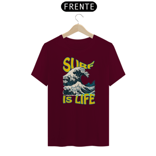 Nome do produto Camiseta modelo Quality estampa frente VIDA SURFISTA streetwear urbanwear masculino