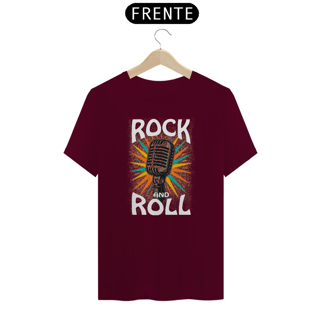 Nome do produto Camiseta modelo Quality estampa frente ROCK AND ROLL urbanwear streetwear masculino