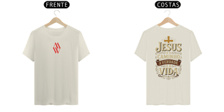 Nome do produto T-shirt Jesus é o caminho 