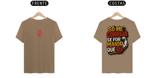 Nome do produto T-shirt Só me corrija se for maior que eu 