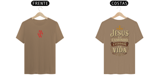 Nome do produto T-shirt Jesus é o caminho 