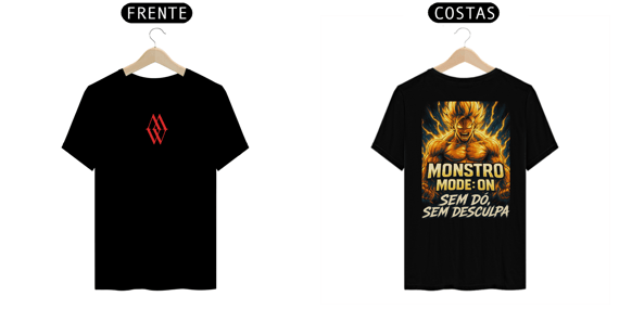 T-shirt monstro mode on