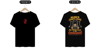 Nome do produto T-shirt Treino igual a um condenado 