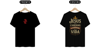 Nome do produto T-shirt Jesus é o caminho 