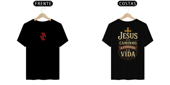 T-shirt Jesus é o caminho 