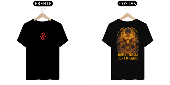 T-shirt Treino é oração 