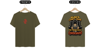 Nome do produto T-shirt Treino igual a um condenado 
