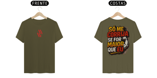 Nome do produto T-shirt Só me corrija se for maior que eu 