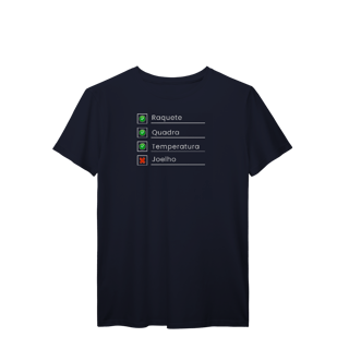 Nome do produto T-Shirt Prime - Check-List do Tenista