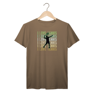 Nome do produto T-Shirt Prime - I Love Tennis