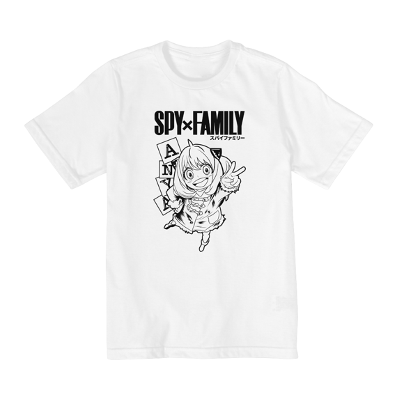 Camiseta Infantil (2 a 8 anos) Anya Forger – Spy x Family
