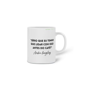 Nome do produto Caneca Asuka Langley “Com Frase” - Evangelion