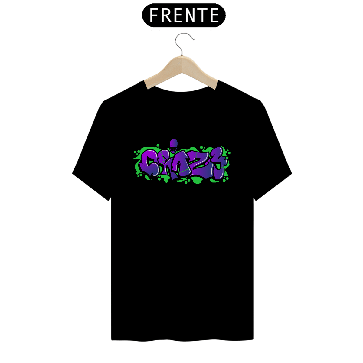 Nome do produto: T-shirt Crazy Alien