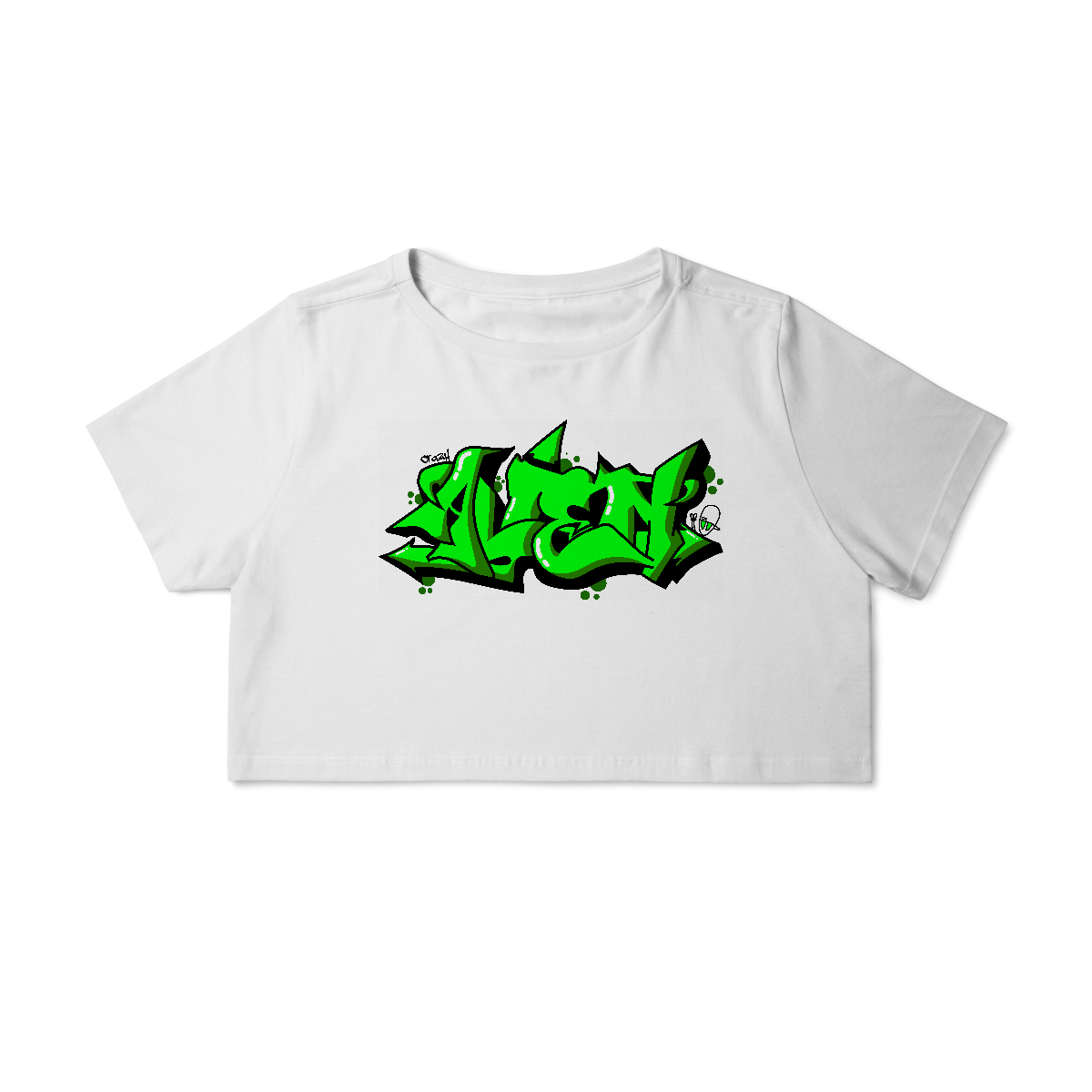 Nome do produto: Croped Crazy Alien