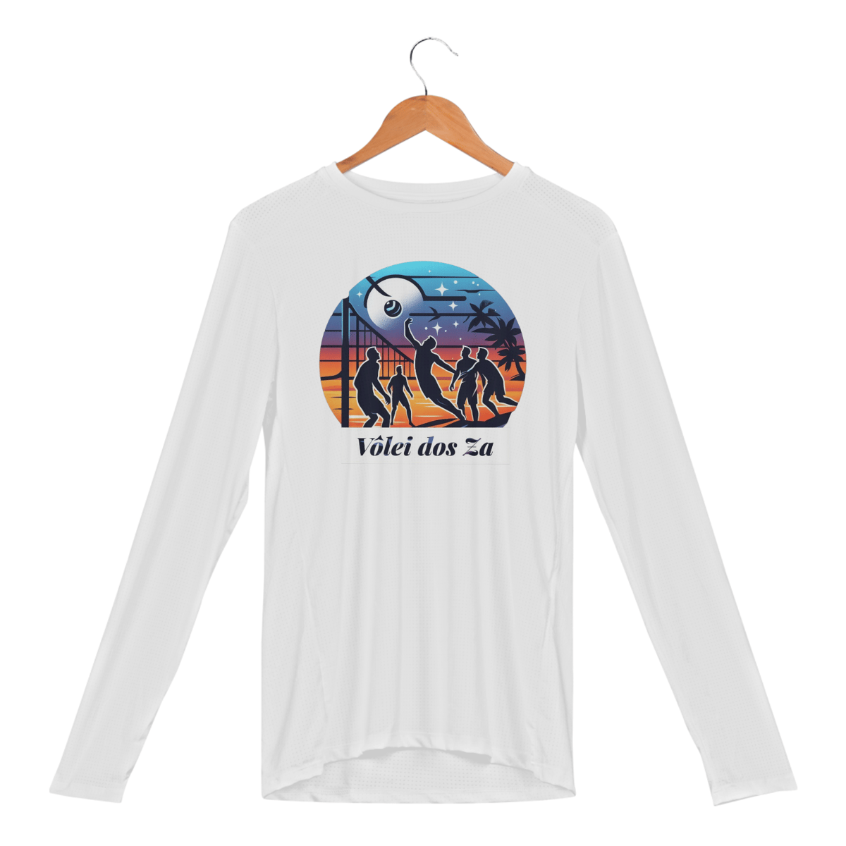 Nome do produto: Camisa Manga Longa Sport Dry UV Vôlei Dos Za