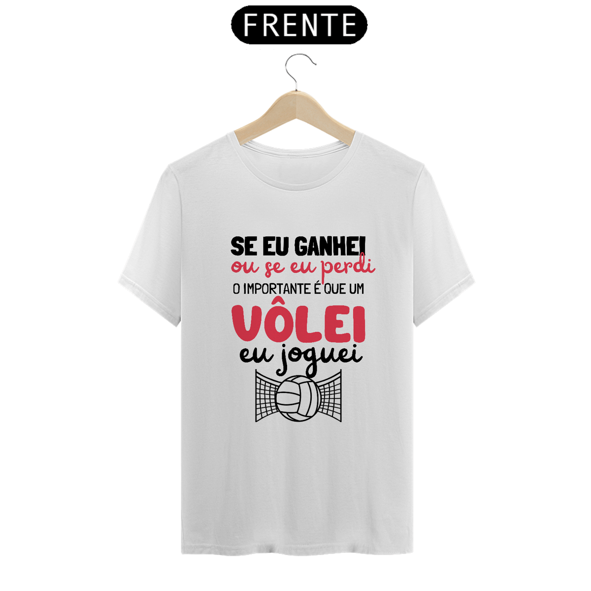 Nome do produto: Camisa Se Ganhei Ou Se Perdi