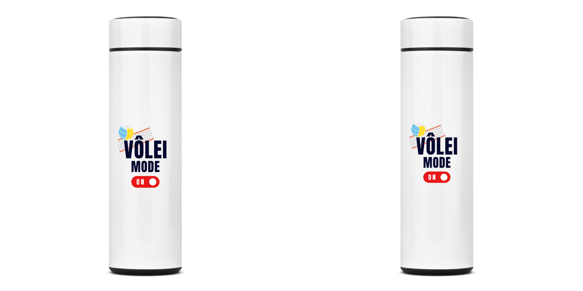 Nome do produto: Garrafa Térmica Vôlei Mode On