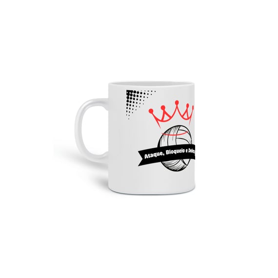 Caneca Rainha Do Vôlei