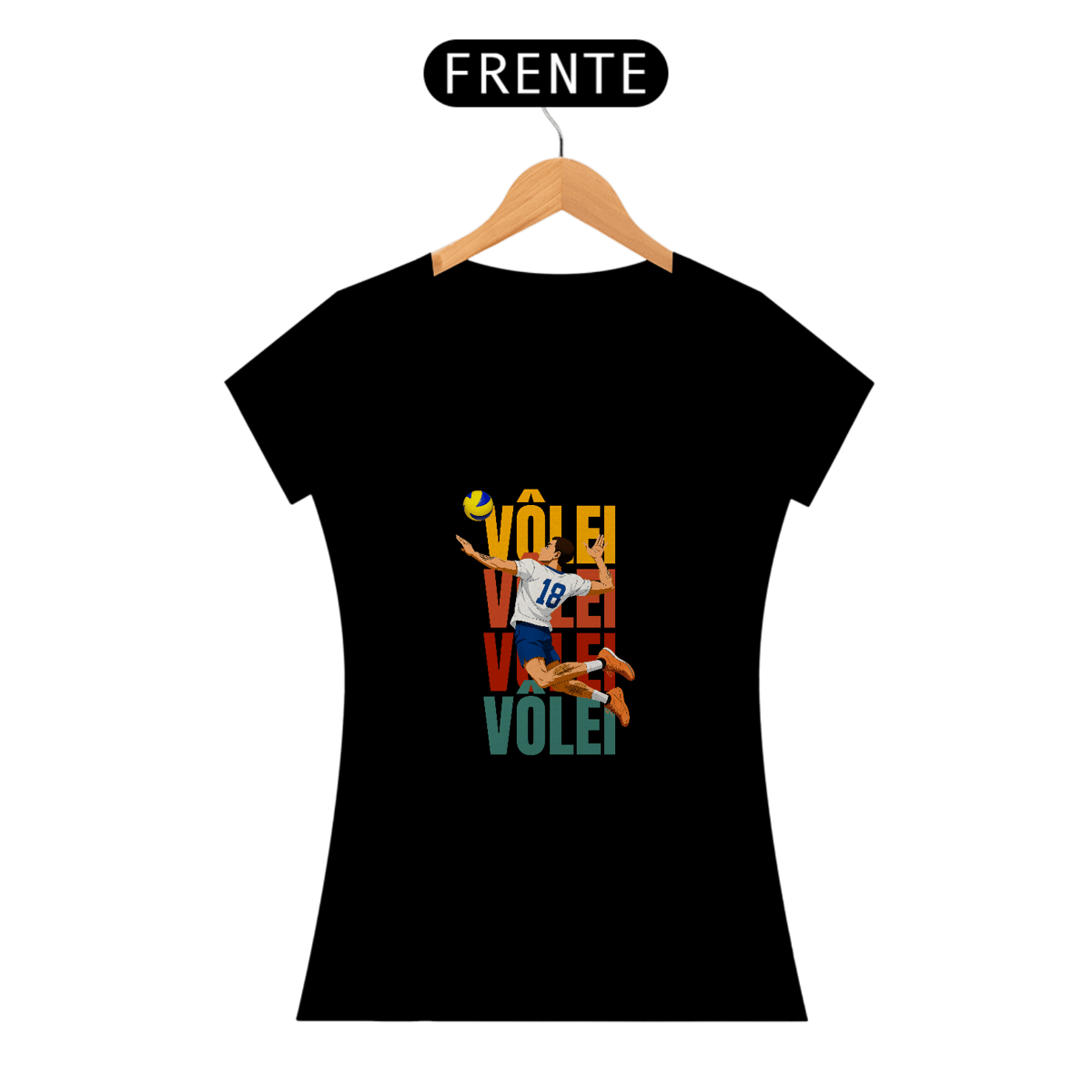 Nome do produto: Baby Long Vôlei