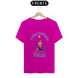 Nome do produto Camisa A Vida é Melhor Jogando Vôlei