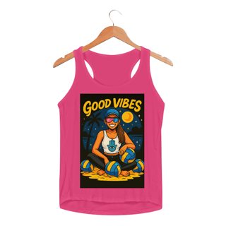 Nome do produto Regata Feminina Good Vibes Vôlei