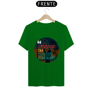 Nome do produto Camisa Bloqueio Energia Negativa