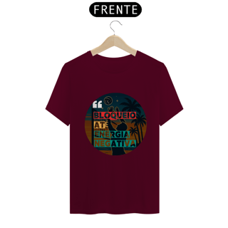 Nome do produto Camisa Bloqueio Energia Negativa