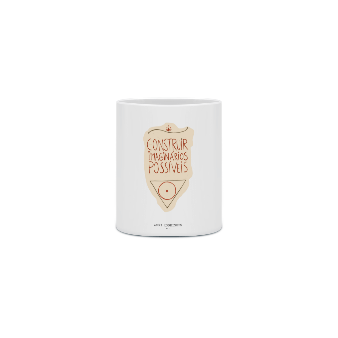 Nome do produto: Caneca Cerâmica Imaginário